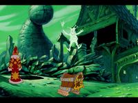 une photo d'Ã©cran de Discworld II - Mortellement Votre sur PC